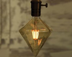 لامپ فیلامنتی LED با طرح بلوری